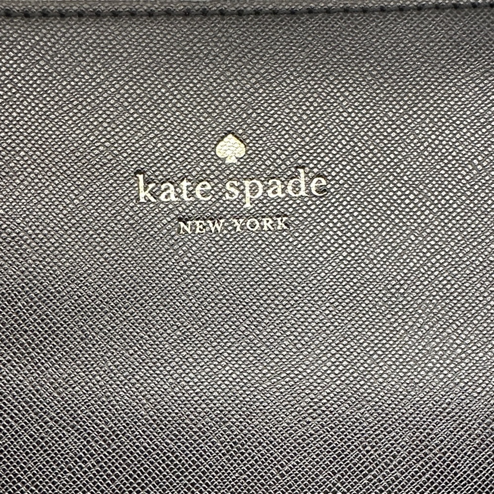 Kate Spade Black Leather Tote - Picture 3 of 8